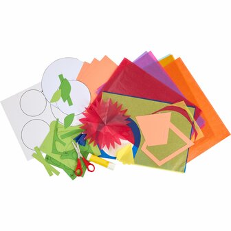 Knutselset &ndash; Raamdecoratie Bloempot (5+)