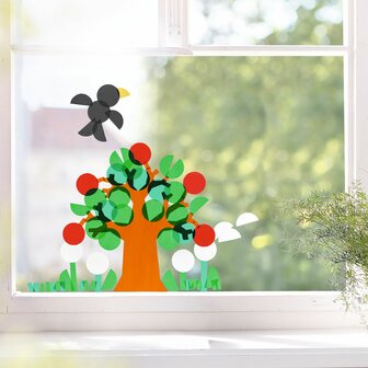 Knutselset &ndash; Raamdecoratie Seizoenen (5+)