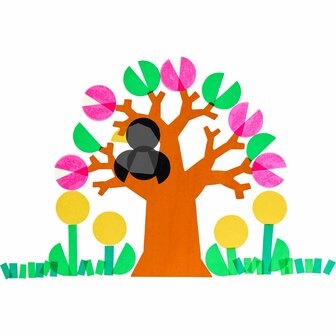 Knutselset &ndash; Raamdecoratie Seizoenen (5+)