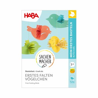 Knutselset - Eerste vouwen Vogeltjes (3+)