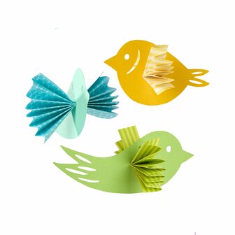 Knutselset - Eerste vouwen Vogeltjes (3+)