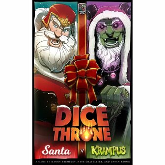 Dice Throne Santa vs Krampus &ndash; Tactisch dobbel- en kaartduel - Roxley Games