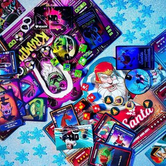 Dice Throne Santa vs Krampus &ndash; Tactisch dobbel- en kaartduel - Roxley Games