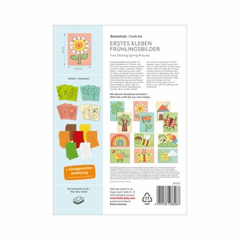 Knutselset - Eerste lijmen Lenteafbeeldingen (3+)