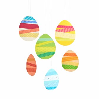 Knutselset - Eerste lijmen Paaseieren (3+)