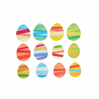 Knutselset - Eerste lijmen Paaseieren (3+)