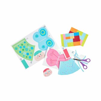 Knutselset - Eerste knippen: Vlinders (3+)