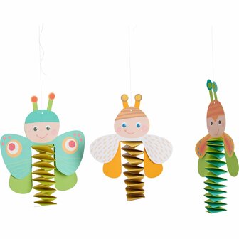 Knutselset - Eerste vouwen: Kevers en Vlinders (3+)