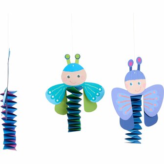 Knutselset - Eerste vouwen: Kevers en Vlinders (3+)