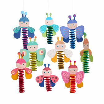 Knutselset - Eerste vouwen: Kevers en Vlinders (3+)