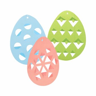 Knutselset - Eerste vouwen: Paaseieren (3+)