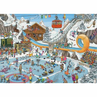 Jan van Haasteren De Winterspelen &ndash; 1000 stukjes puzzel (Jumbo)
