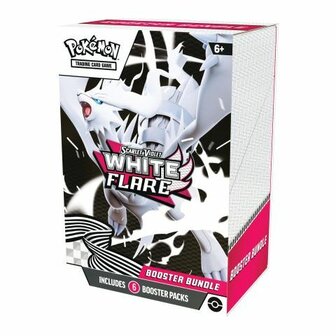 Pok&eacute;mon Scarlet &amp; Violet White Flare &ndash; 6 Booster Bundle (Engels)