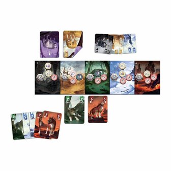Lone Wolves &ndash; Slagenspel / Kaartspel (White Goblin Games)