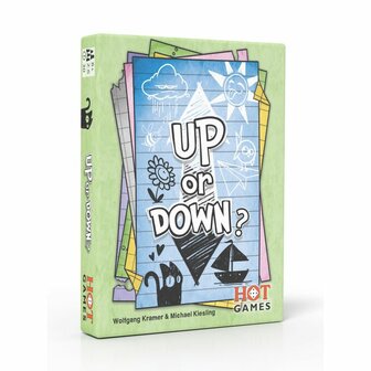 Up or Down? - Kaartspel | Hot Games kaartspel