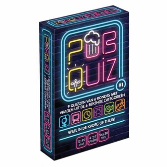 Pub Quiz #1 &ndash; 9 complete quizzen | Puzzles and Games