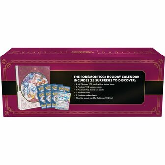 Pok&eacute;mon TCG Holiday Calendar 2025 | Adventskalender vol Pok&eacute;mon TCG plezier
