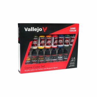 Vallejo Game Color Introduction Set | Acrylverf voor miniaturen &ndash; 16 kleuren