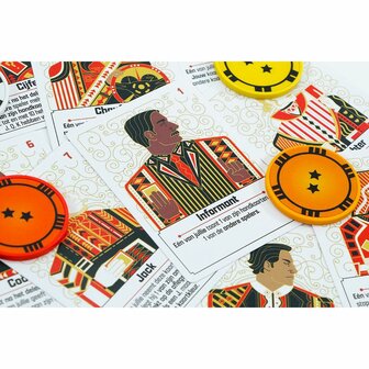 The Gang &ndash; Co&ouml;peratief pokerkaartspel van 999 Games