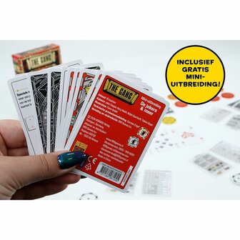 The Gang &ndash; Co&ouml;peratief pokerkaartspel van 999 Games