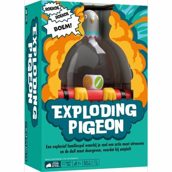 Exploding Pigeon &ndash; Exploding Kittens | Razendsnel Partyspel