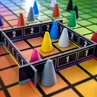 Hues and Cues (Nederlands) &ndash; The Op Games | Kleurrijk Partyspel