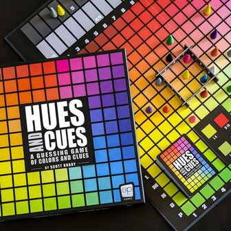 Hues and Cues (Nederlands) &ndash; The Op Games | Kleurrijk Partyspel