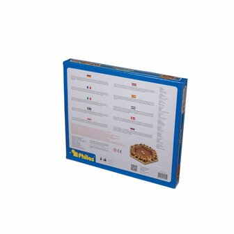 Shut the Box voor 6 spelers &ndash; Philos | Houten Dobbelspel