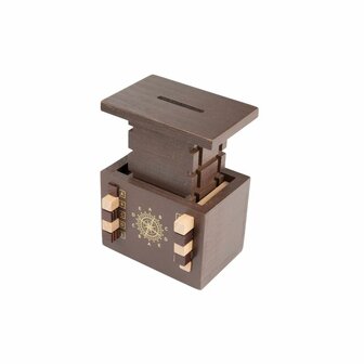 Secret Box &ndash; Geldkluis Locksmith &ndash; Philos | Houten Puzzelbox