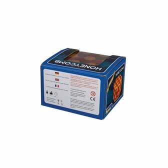 Magic Box / Secret Box &ndash; Geldkluis Honeycomb &ndash; Philos | Houten Puzzelbox