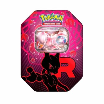 Pok&eacute;mon Team Rocket&rsquo;s Mewtwo ex Tin (EU Version) | Pok&eacute;mon TCG