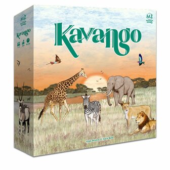 Kavango &ndash; Mazaza Games | Strategisch Bordspel Natuurreservaat
