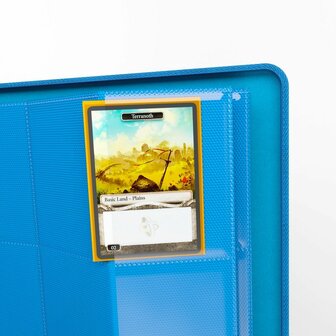 Zip-Up Album: 18 Pocket (Gamegenic) - Blue