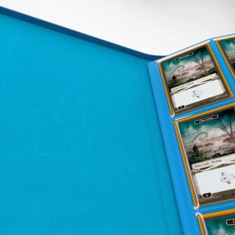 Zip-Up Album: 18 Pocket (Gamegenic) - Blue