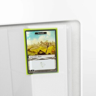 Zip-Up Album: 18 Pocket (Gamegenic) - White