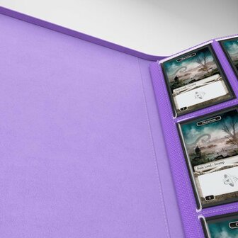 Zip-Up Album: 18 Pocket (Gamegenic) - Purple