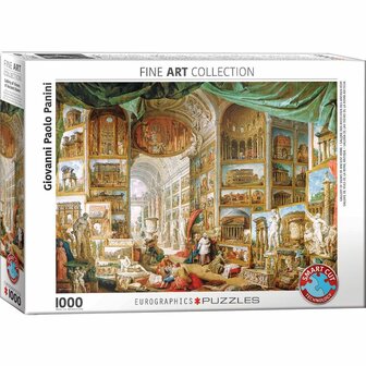 Gallery of Views of Ancient Rome &ndash; Eurographics Puzzel 1000 stukjes | Fine Art Collection