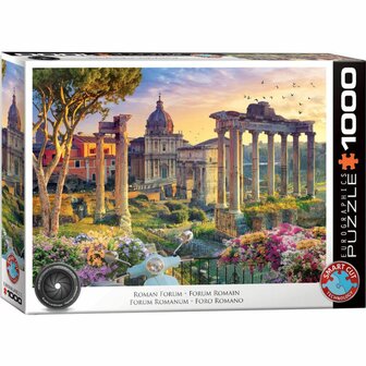 Forum Romanum Rome &ndash; Eurographics Puzzel 1000 stukjes