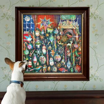 Kerstpuzzel Holiday Ornaments (1000 stukjes) | Eeboo