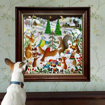 Kerstpuzzel The Little Tree (1000 stukjes) | Eeboo