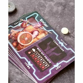 Gloomhaven &ndash; Buttons &amp; Bugs &ndash; Solospel &ndash; Cephalofair Games