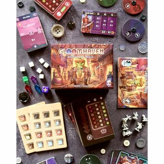 Gloomhaven &ndash; Buttons &amp; Bugs &ndash; Solospel &ndash; Cephalofair Games