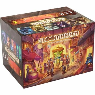 Gloomhaven &ndash; Buttons &amp; Bugs &ndash; Solospel &ndash; Cephalofair Games
