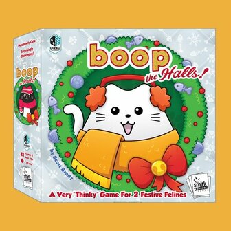 Boop the Halls! &ndash; Abstract strategiespel - Kerst editie &ndash; Smirk &amp; Dagger Games