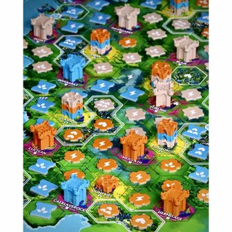 Rebirth &ndash; Tegellegspel Reiner Knizia &ndash; Mighty Boards