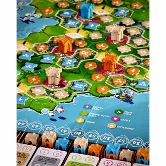 Rebirth &ndash; Tegellegspel Reiner Knizia &ndash; Mighty Boards