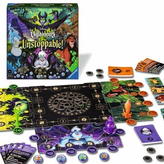 Disney Villainous Unstoppable &ndash; Bordspel &ndash; Ravensburger