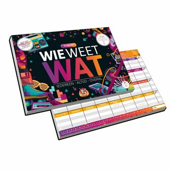 Wie Weet Wat &ndash; 70/80/90 &ndash; Woordspel / Partyspel &ndash; White Goblin Games