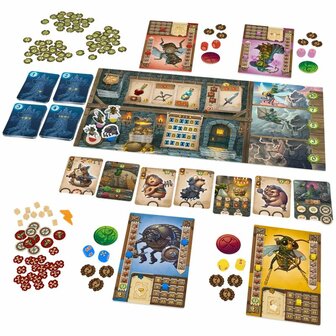 Bug Run &ndash; Dungeon-crawler bordspel &ndash; Bombyx