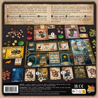 Bug Run &ndash; Dungeon-crawler bordspel &ndash; Bombyx